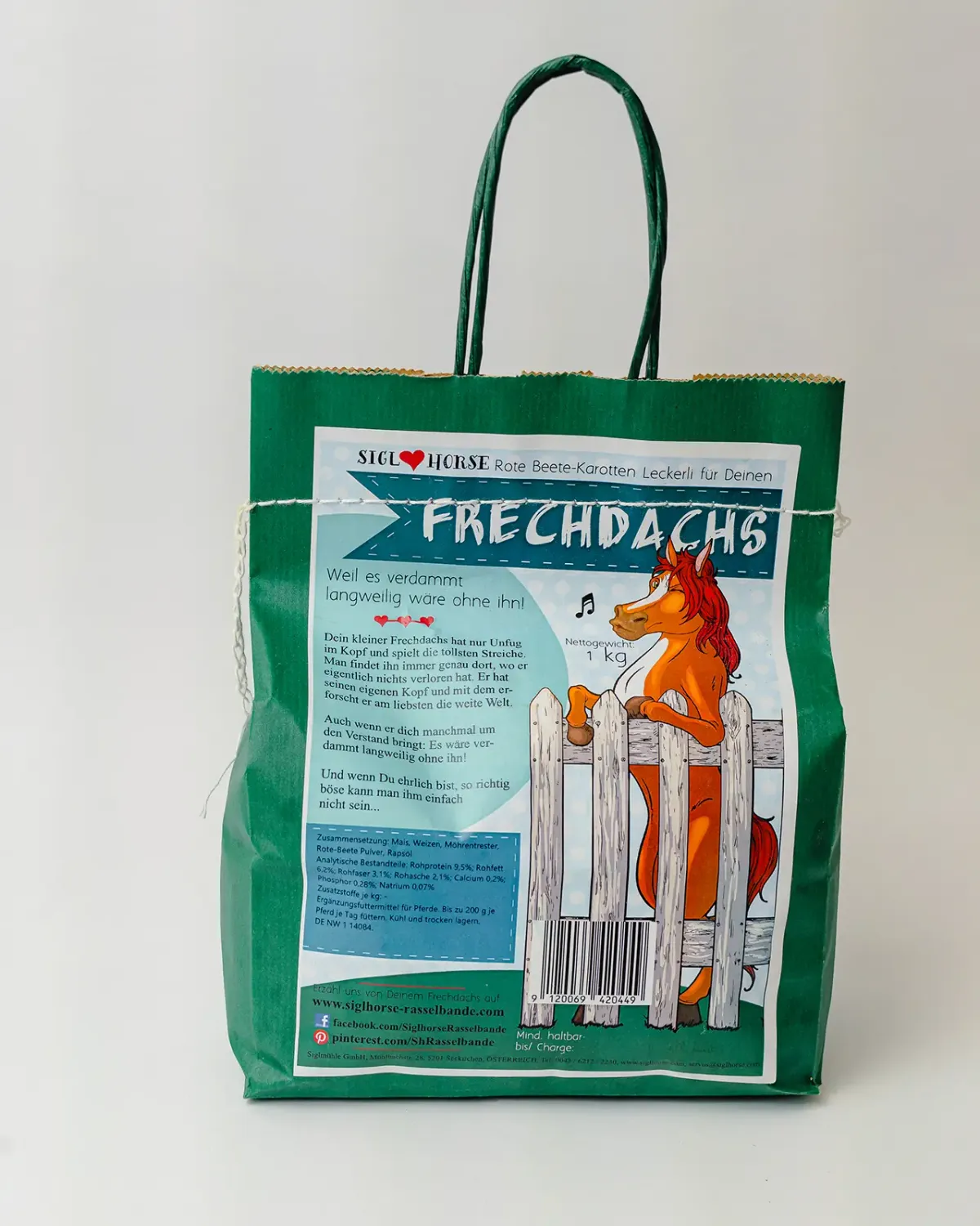 Siglhorse Frechdachs premi cavalli frutti selvatici