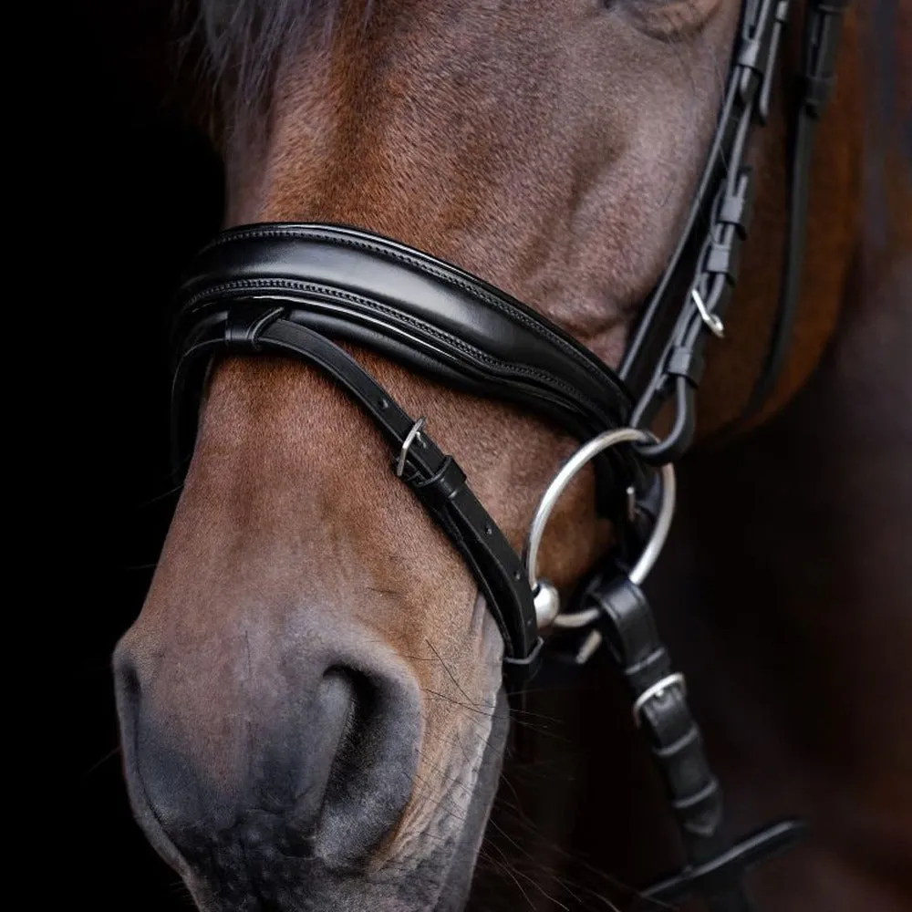 Waldhausen S-Line Blackshine testiera cavallo nera Full