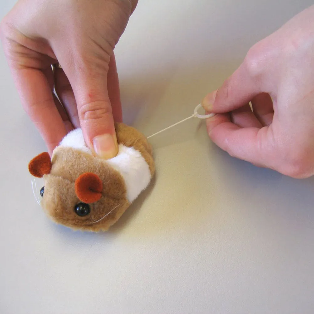 Beikircher Grünland giocattolo gatto vibrante peluche 7cm morbido