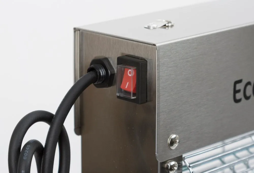 cit EcoKill Inox lampada insetti IPX4 acciaio per stalla