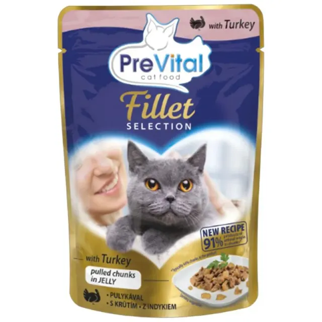 Beikircher Grünland PreVital filetti tacchino 85 g per gatti
