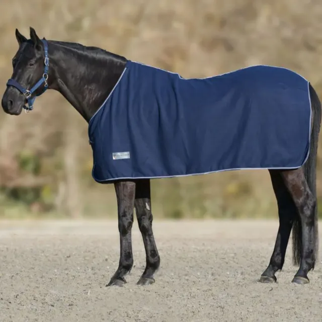 Beikircher Grünland Economic coperta pile cavallo blu notte 135 cm