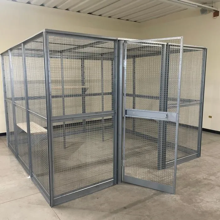Il Verde Mondo Recinto Metallo Gatti Modello 3x3 285x285 cm