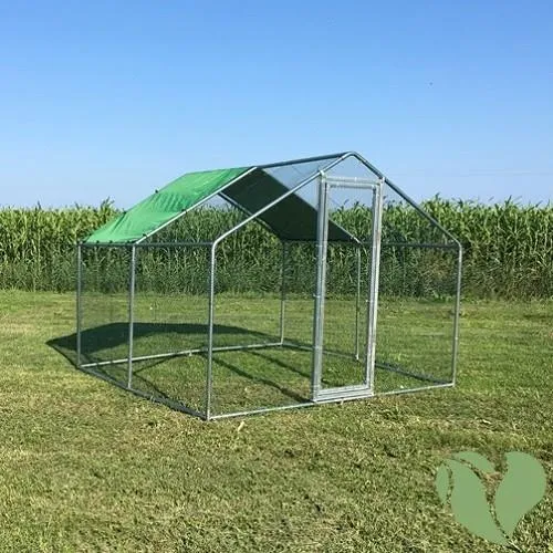 Il Verde Mondo Modello M recinto galline 3x3 m copertura 3x1,5 m