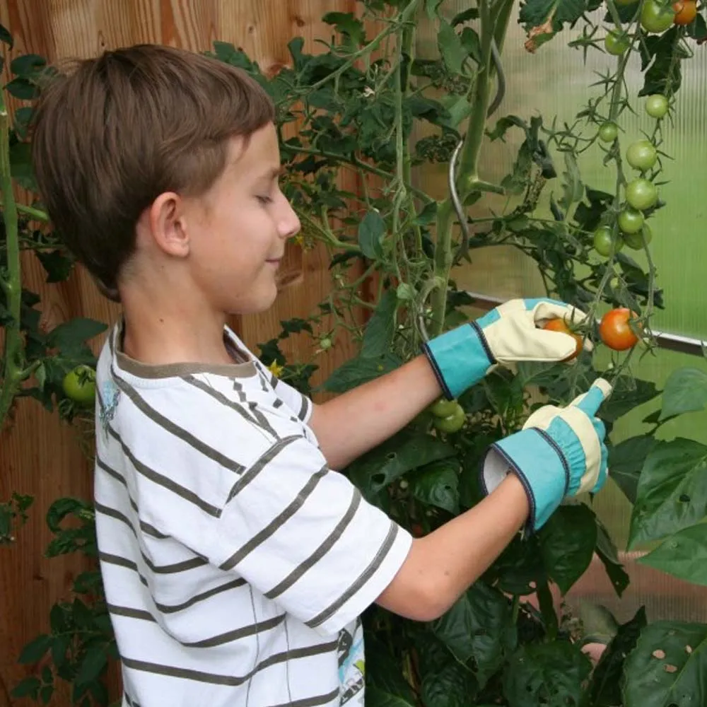 Keron Garden guanto bambini giardino pelle sintetica