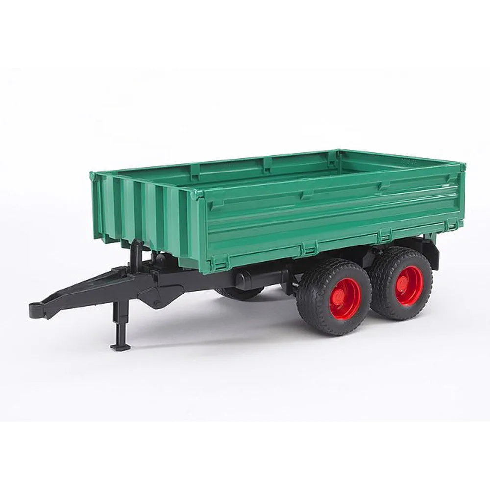 Bruder rimorchio ribaltabile tandem 1:16 con sponde apribili