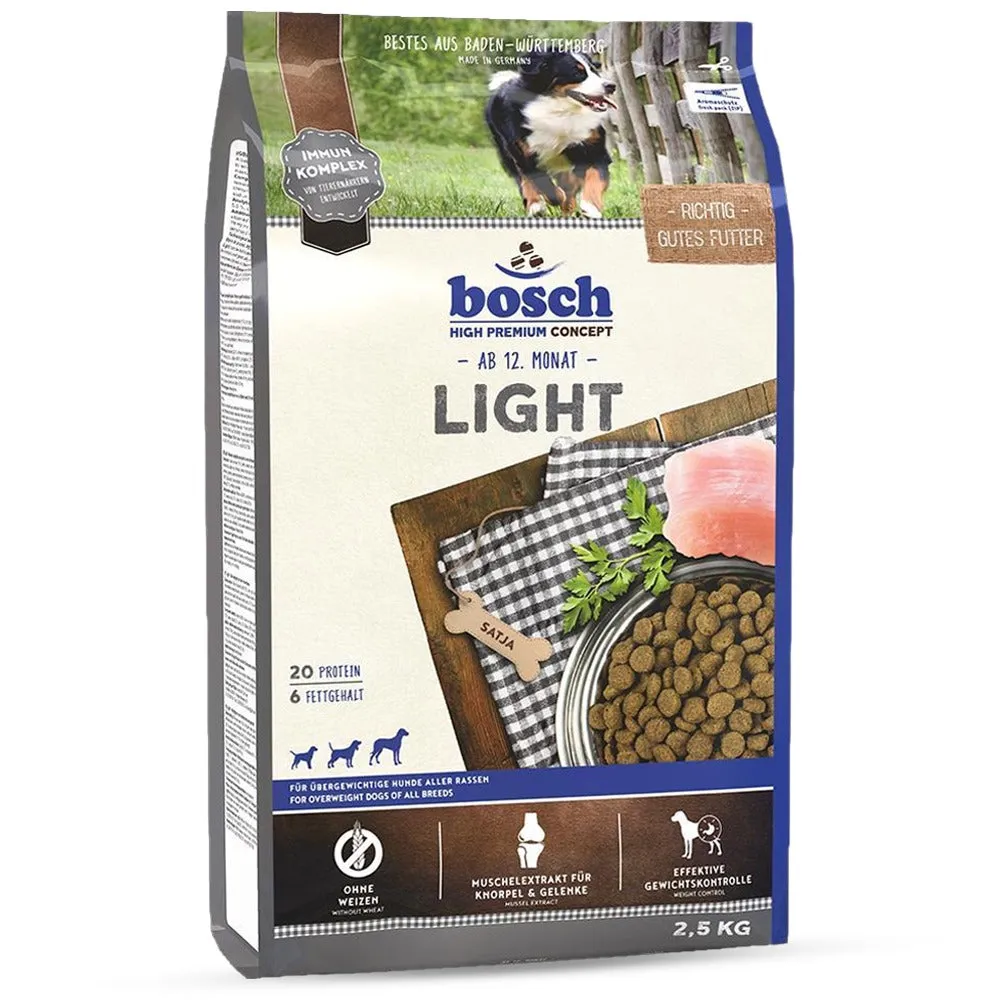 Bosch HPC Light crocchette cane adulto 1 kg ipocaloriche