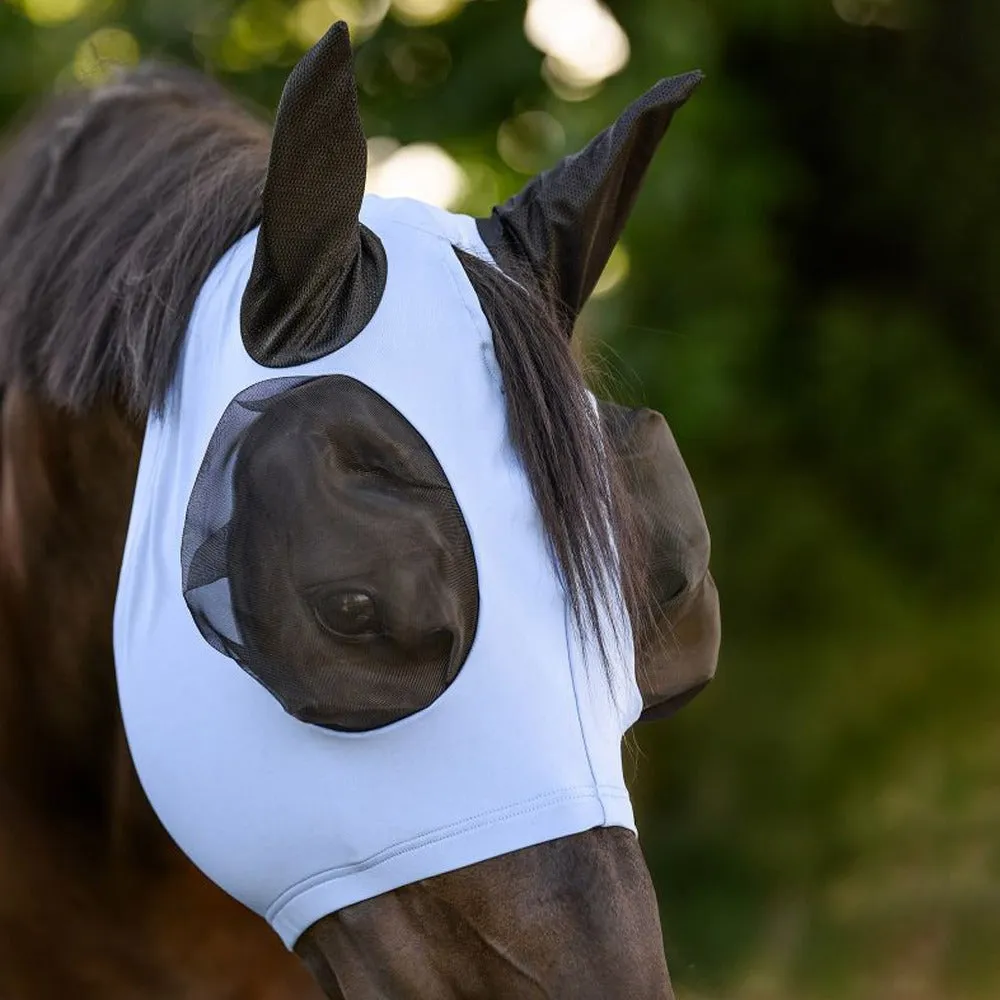 Puck Flex maschera antimosche nera Full elastica