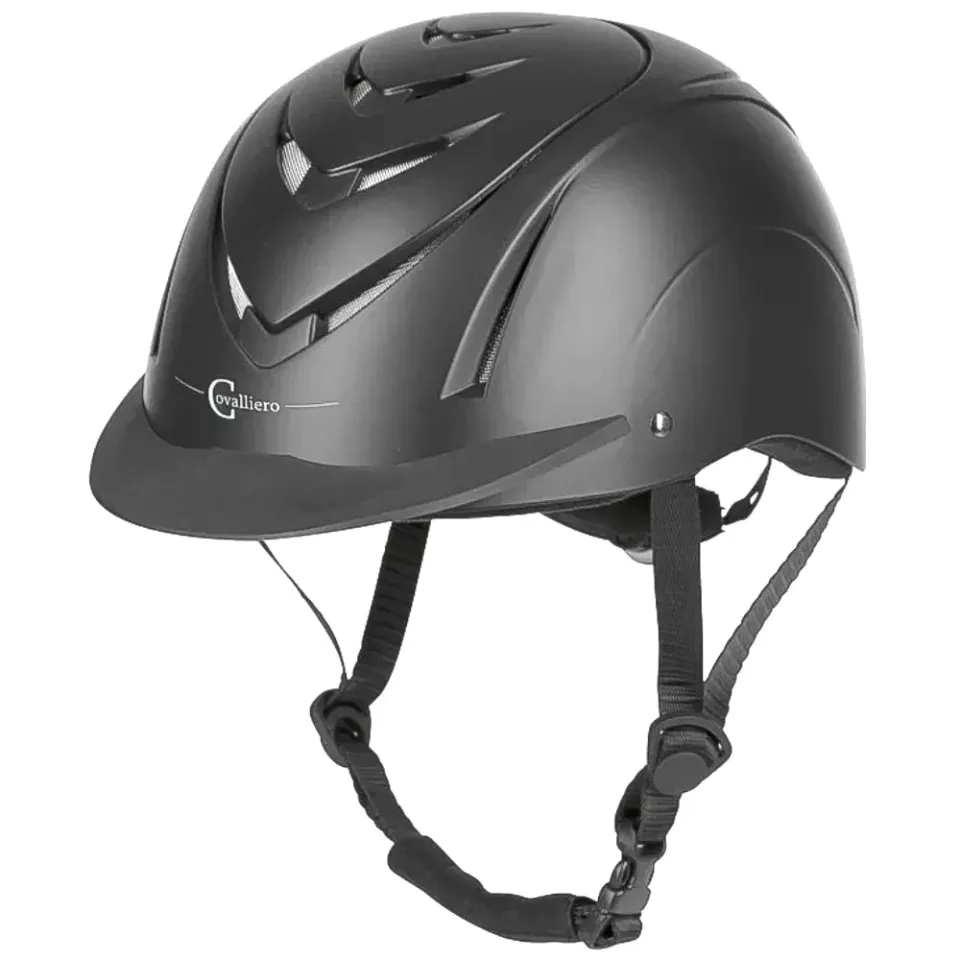 Covalliero Nerron VG1 casco equitazione 51-54 nero
