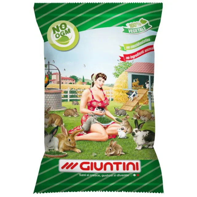 Giuntini Precotto mangime conigli ingrasso 12,5 kg pellet