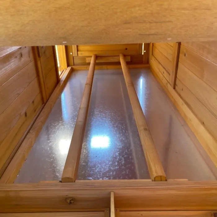 Il Verde Mondo Brahma XXXL pollaio in legno con recinto 4-6 galline