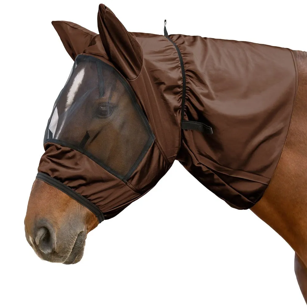 Beikircher Grünland Eczema maschera antimosche cavallo blu notte