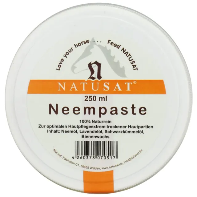 Beikircher Grünland Natusat Neempaste pasta pelle 250ml neem