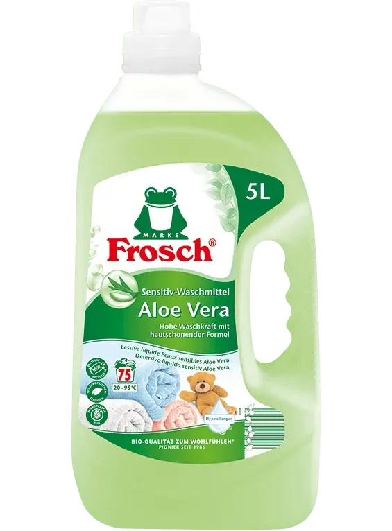 Frosch Sensitive detersivo bucato aloe vera 5L
