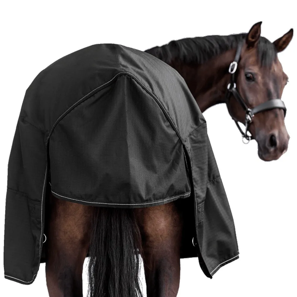 Nordic High Neck Light Coperta Cavallo 145cm Nera Leggera