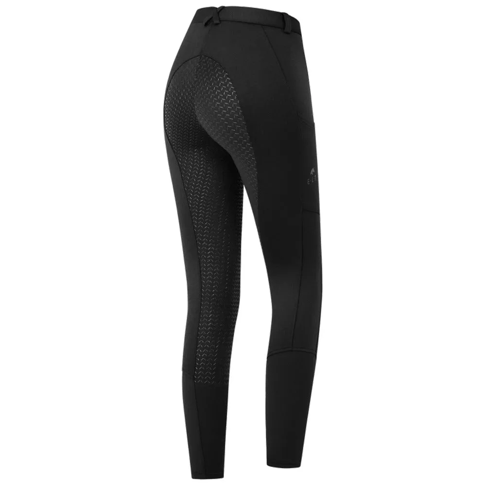 Beikircher Grünland Essential Kids pantaloni equitazione termici neri