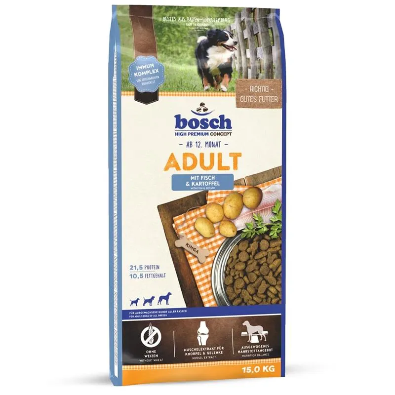 Bosch HPC Adult Fish Potato crocchette 3kg digeribili