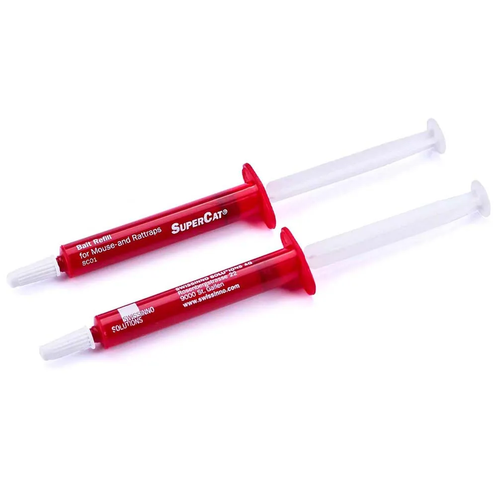 SuperCat Pro esca ricarica trappole 2 siringhe atossica