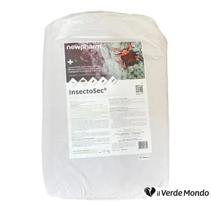 Il Verde Mondo Insetticida Acaro Rosso Diatomee 15 kg