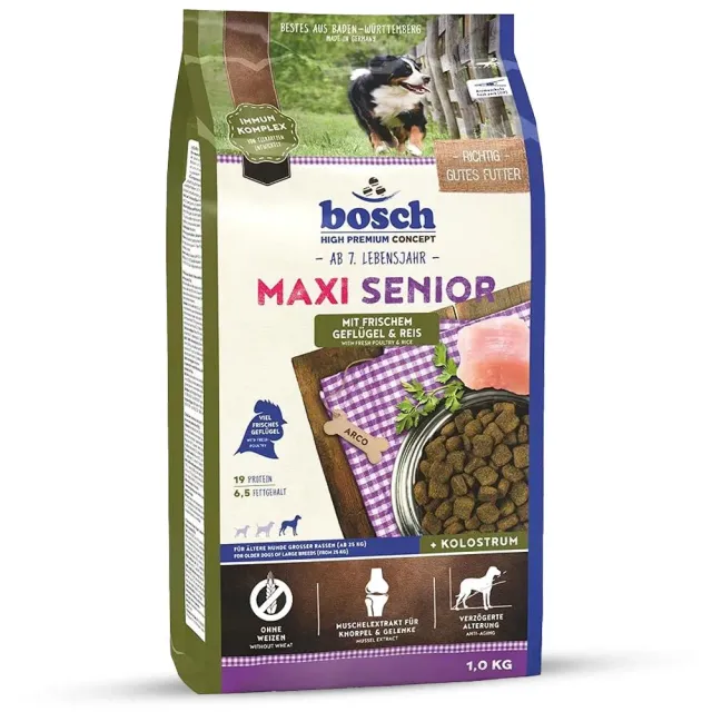 Bosch HPC Maxi Senior crocchette pollo riso 1 kg