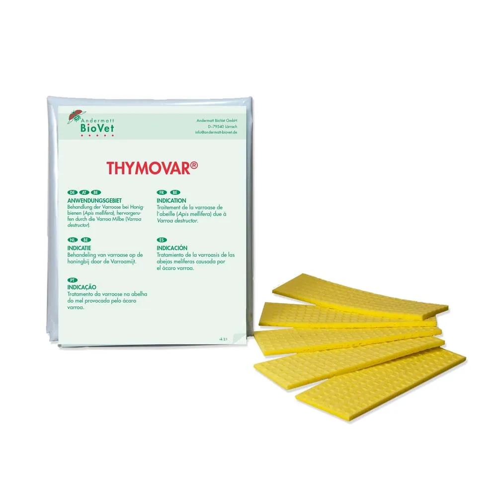 Thymovar Strisce Antivarroa Estive 10 Piastre al Timolo