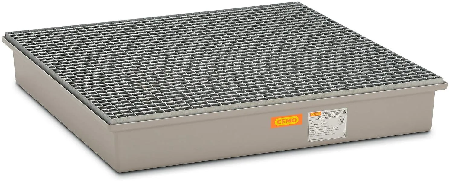 Beikircher Grünland GFK vasca contenimento 150L con griglia
