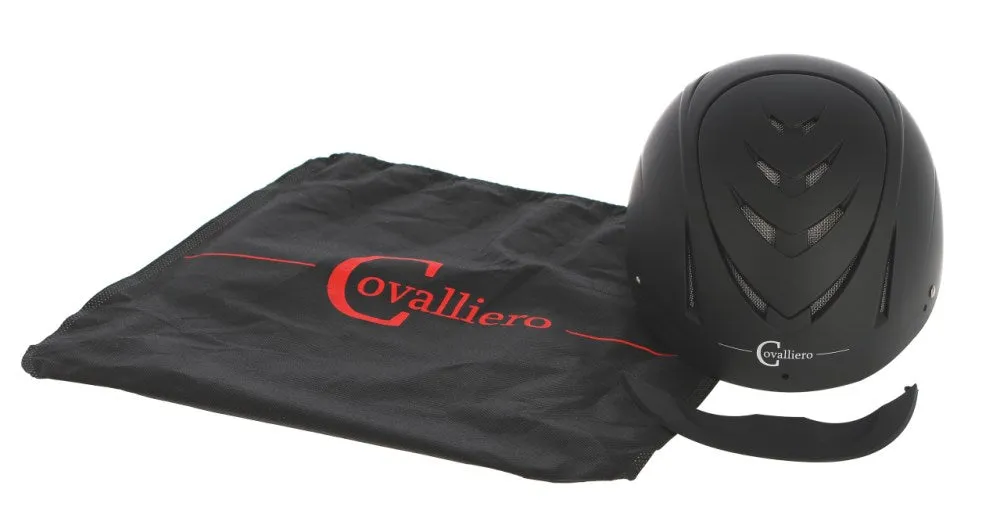 Covalliero Nerron VG1 casco equitazione 51-54 nero