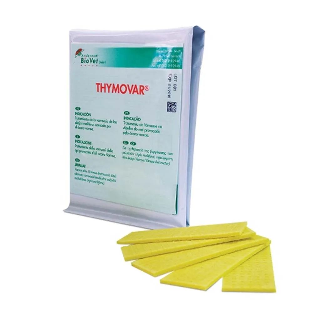 Thymovar Strisce Antivarroa Estive 10 Piastre al Timolo