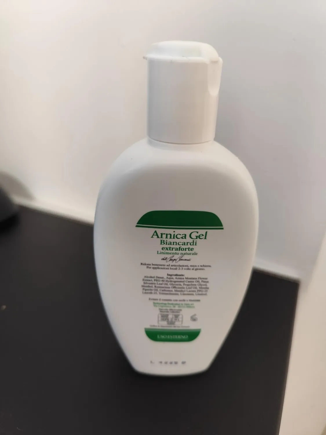 Terra Di Cuma Biancardi Extraforte gel arnica 200ml menta