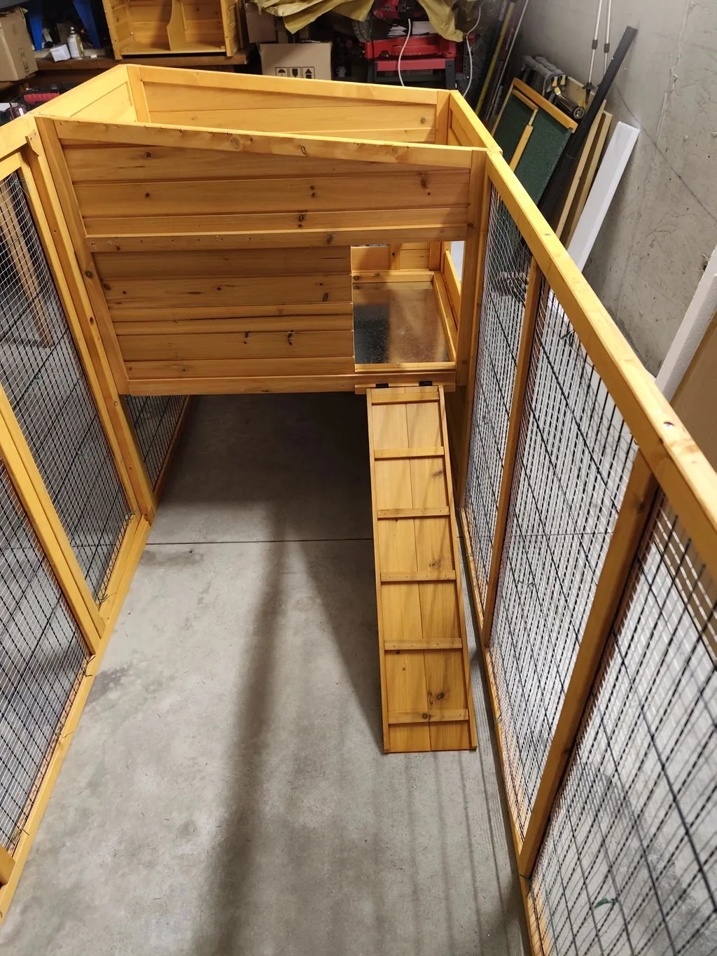 Il Verde Mondo Sebright XXL SXXL Pollaio Legno Senza Fondo