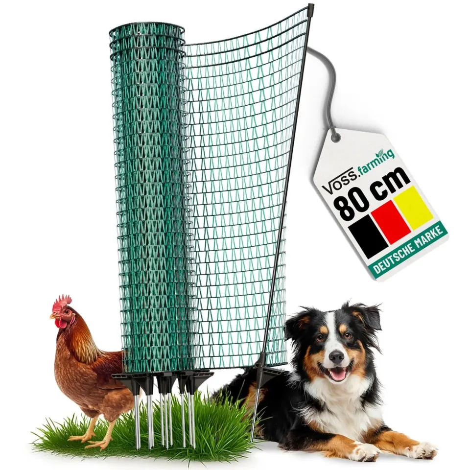 VOSS.farming Classic Rete Perimetrale Verde 20 m x 80 cm
