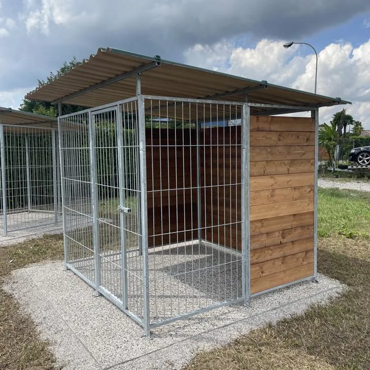 Il Verde Mondo Labrador Box Cani 205x200 con copertura riparo legno
