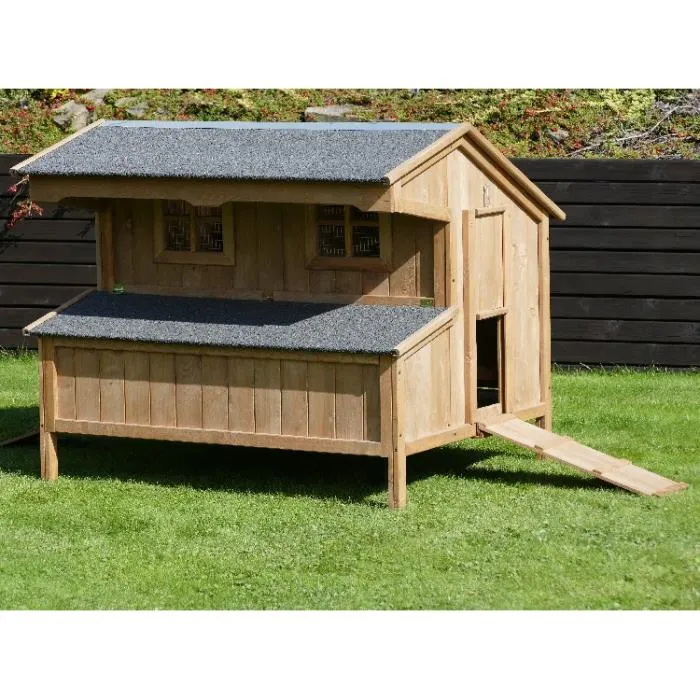 Il Verde Mondo Sussex pollaio giardino legno con nido triplo