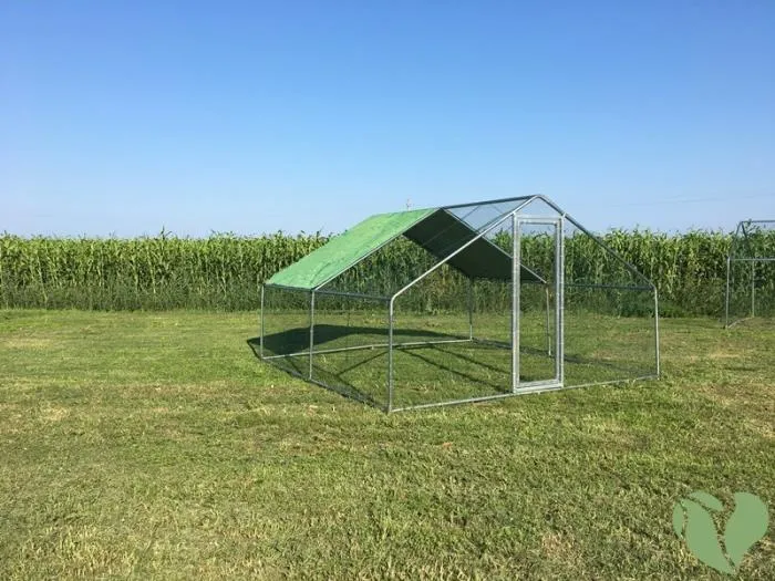 Il Verde Mondo Mod. L recinto galline 4x4 m telo 2x4