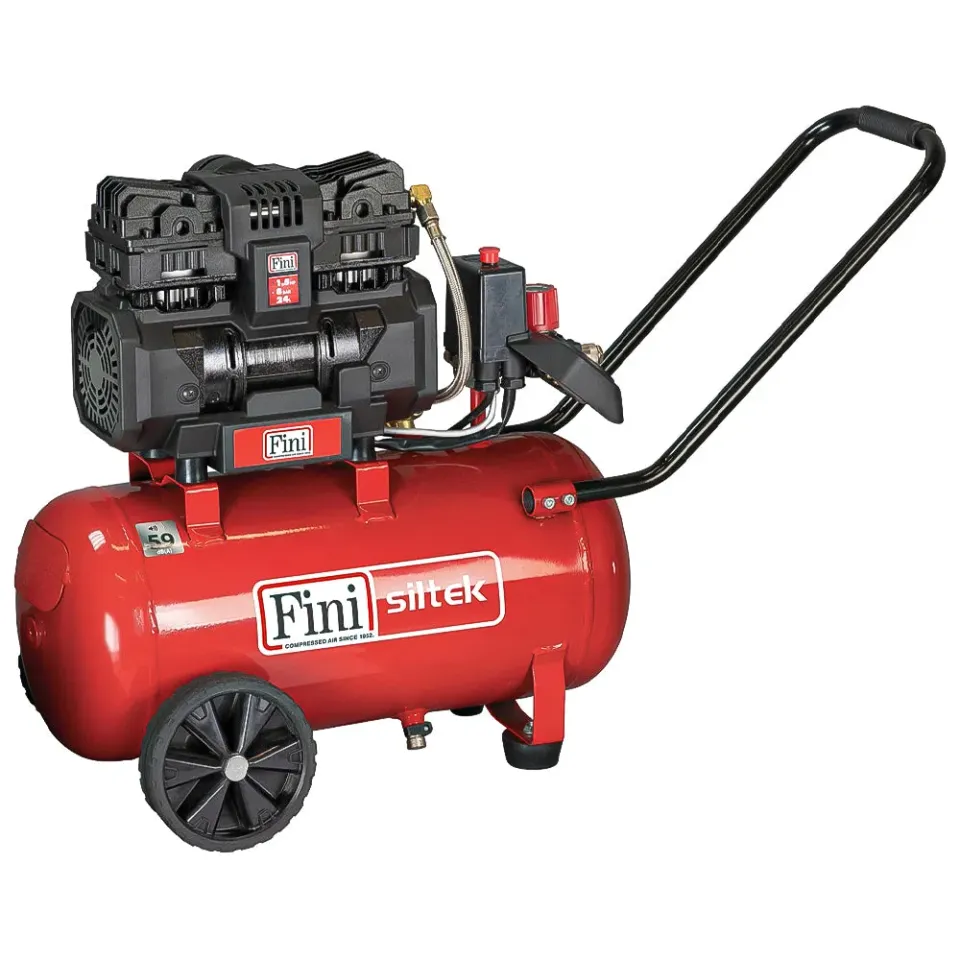 Fini Siltek TB 24 compressore silenzioso 24L 8 bar