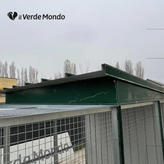 Il Verde Mondo Ararauna 3x2 recinto coperto maglia 30x30 zincato