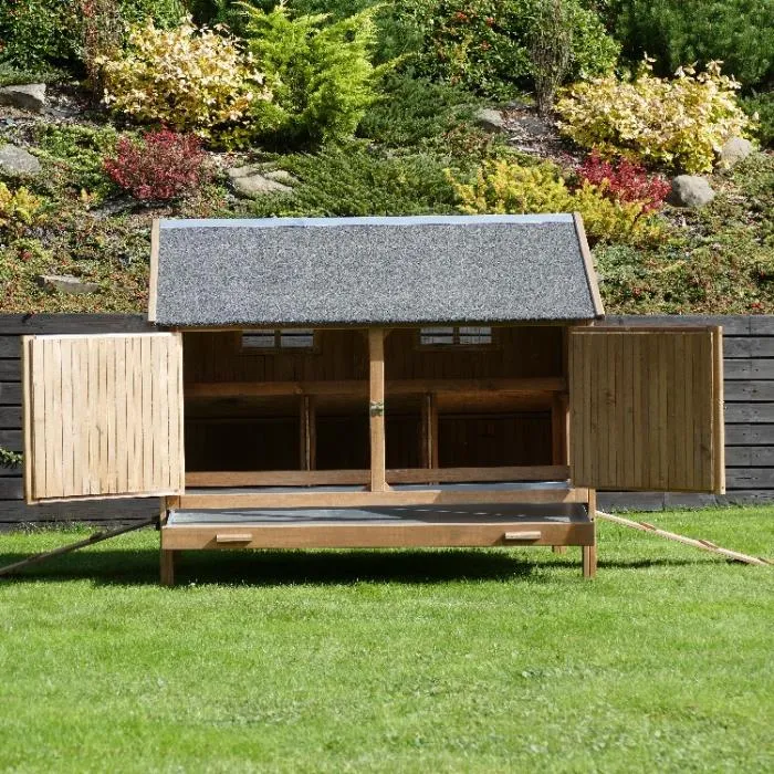 Il Verde Mondo Sussex pollaio giardino legno con nido triplo