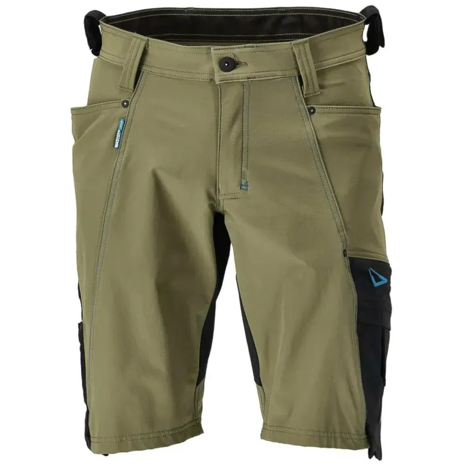 Mascot Ultimate Stretch shorts lavoro verde muschio C50
