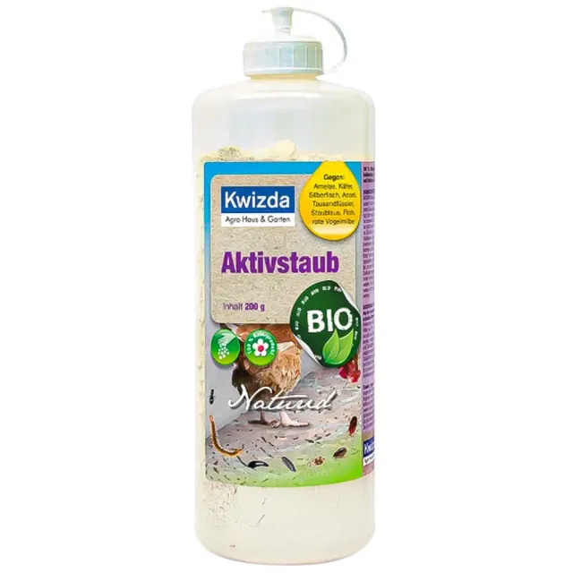 Naturid Aktiv Dust polvere insetti striscianti 200g naturale