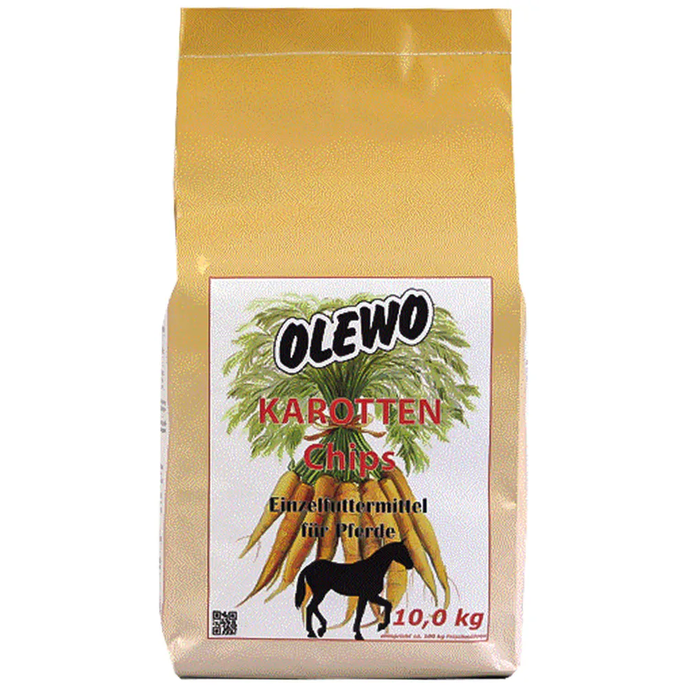 Olewo Carota snack chips cavalli 3kg betacarotene