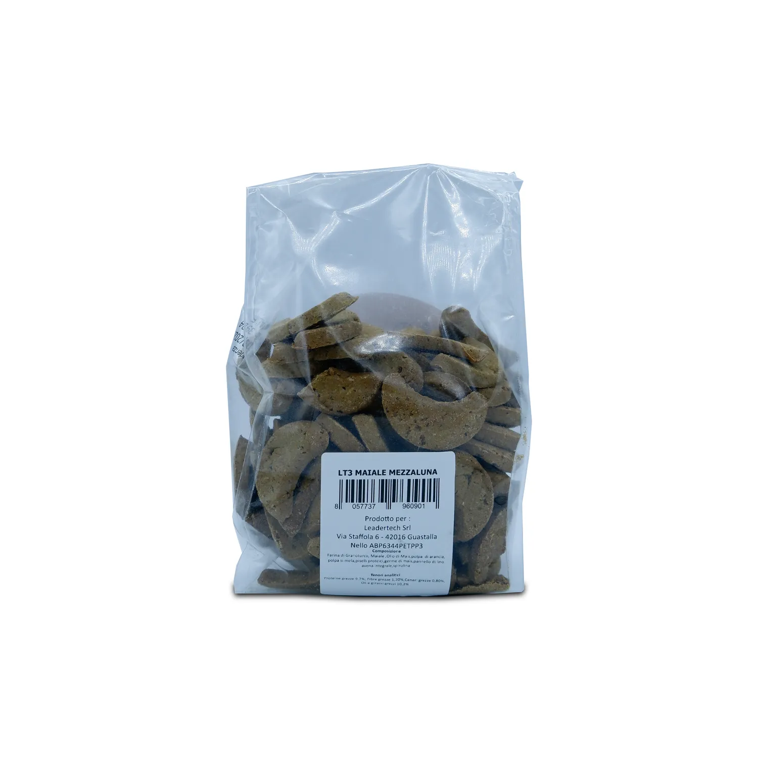 Leadertech LeaderBiscuit Pork biscotti cane 400 g maiale