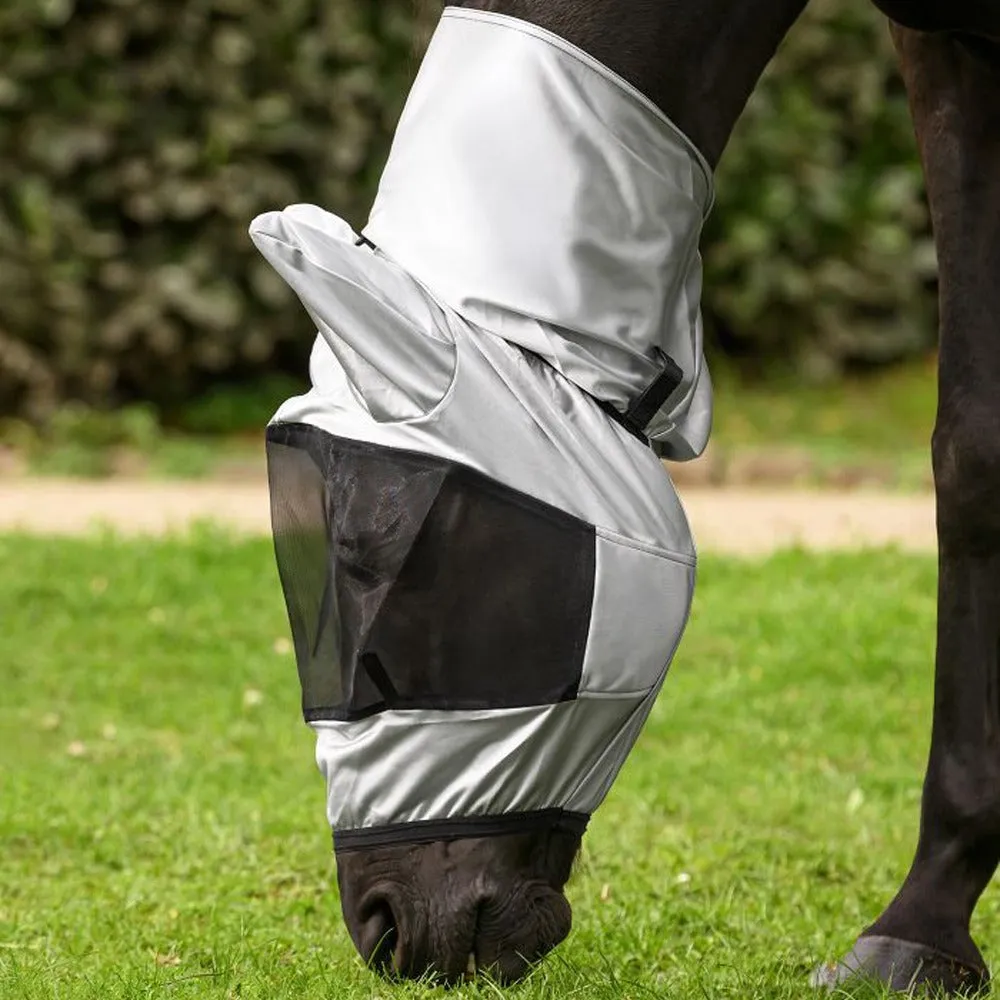 Beikircher Grünland Eczema maschera antimosche cavallo blu notte