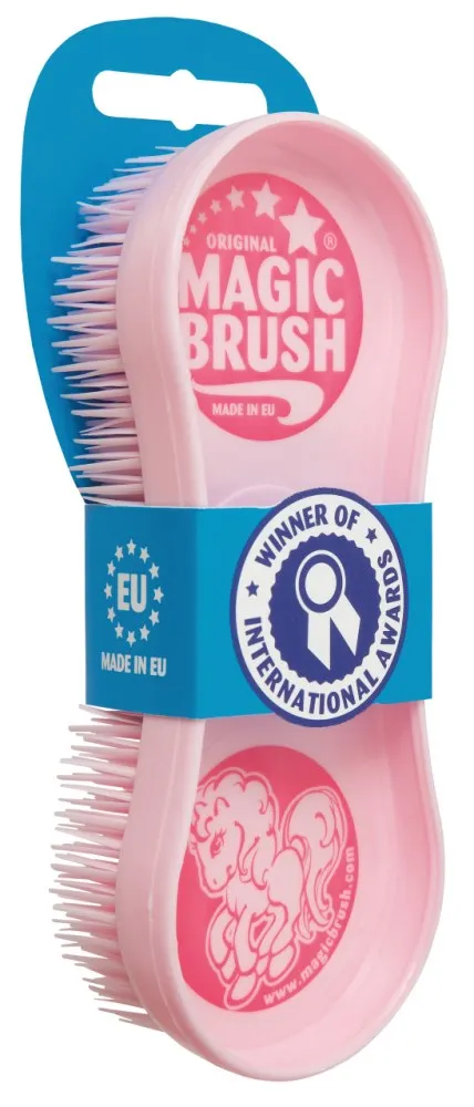 MagicBrush Pink Pony spazzola cavallo rosa massaggio