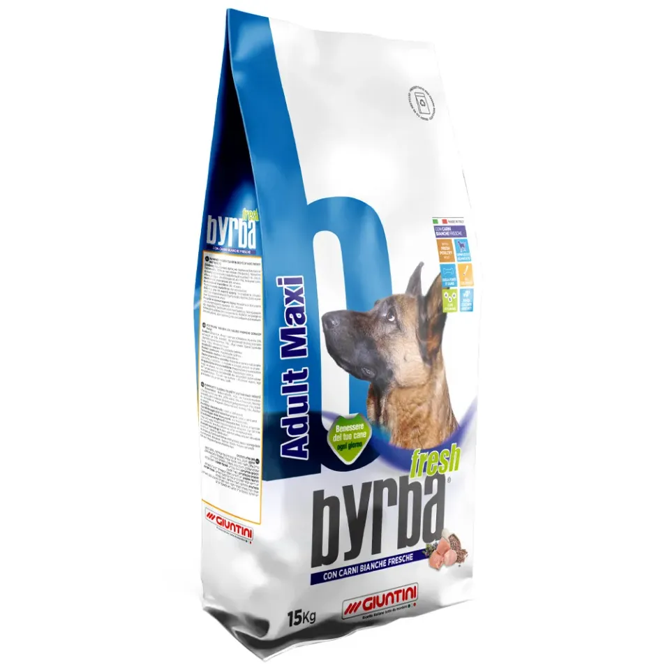 Beikircher Grünland Byrba Fresh Maxi crocchette cani large 15kg