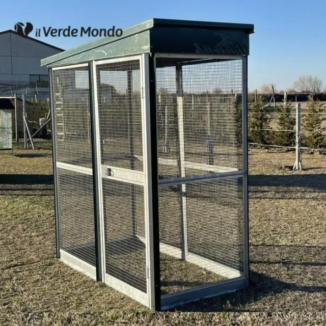 Il Verde Mondo Ararauna Recinto Coperto 2x1 maglia 30x30