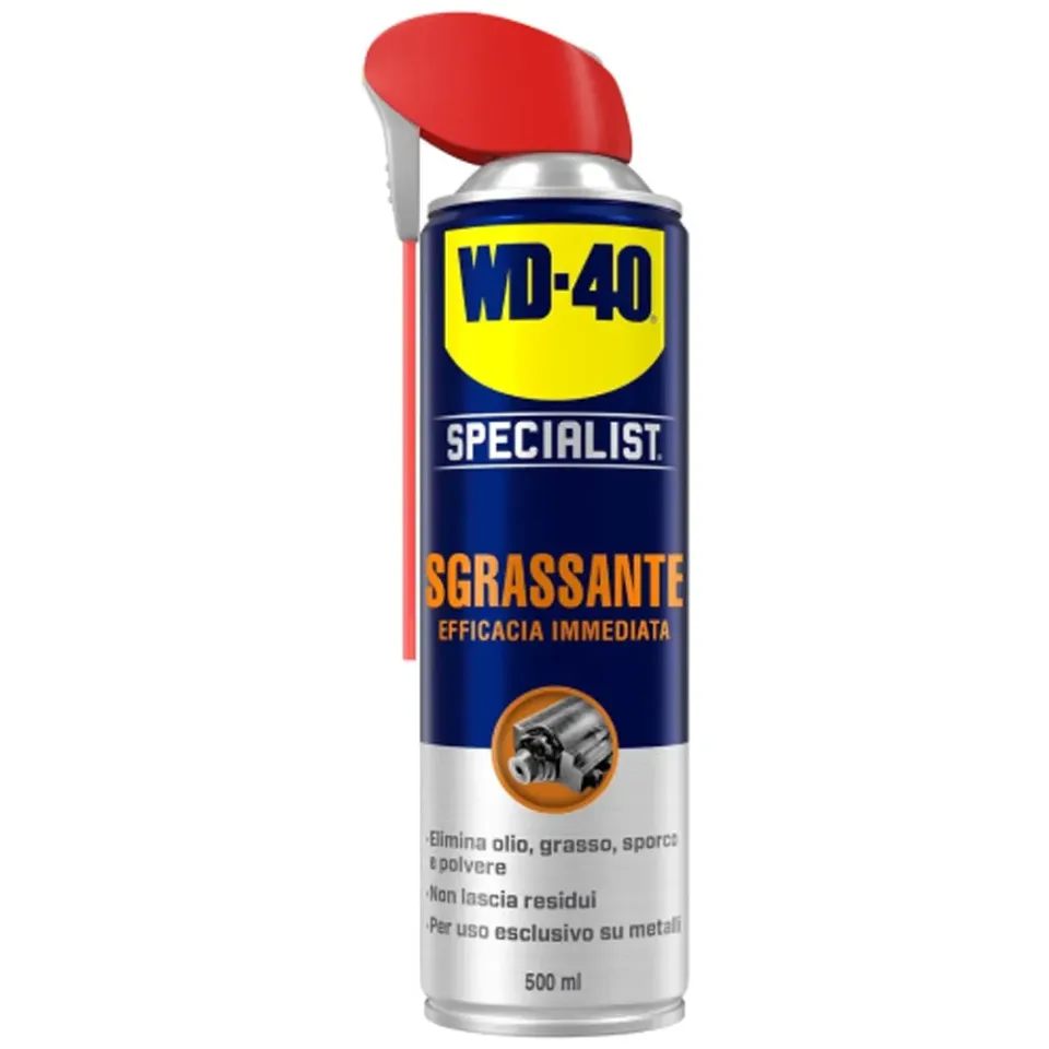WD-40 Sgrassatore Solvente Metalli 500ml Rapido