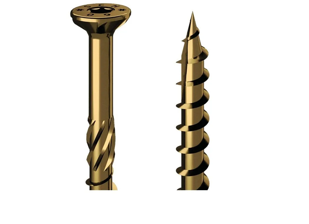 Viti legno gialle SCH-H 4,5x50 mm 200 pezzi