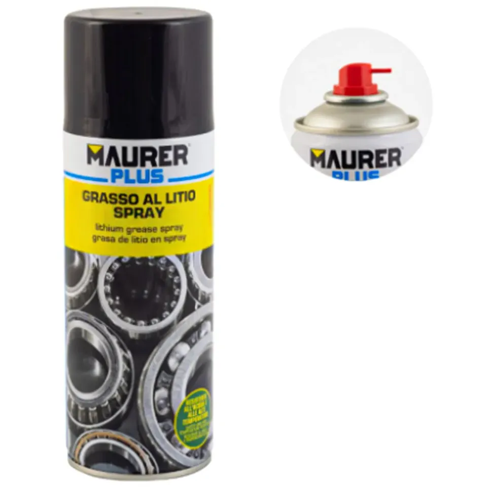 Maurer Lithium Spray Grease grasso spray 400ml adesivo