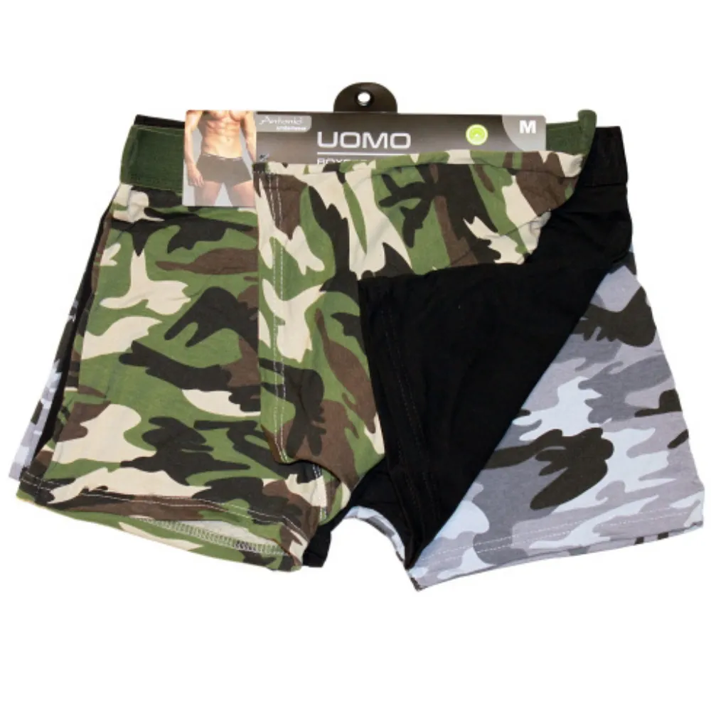 Beikircher Boxer Uomo 3 Pezzi Intimo da Lavoro