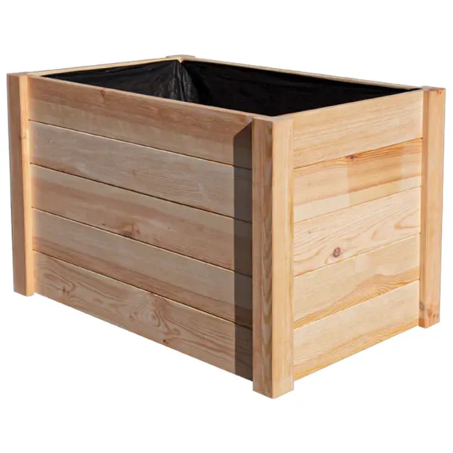 Beikircher Grünland Natura aiuola rialzata legno 150x80 h70 marrone